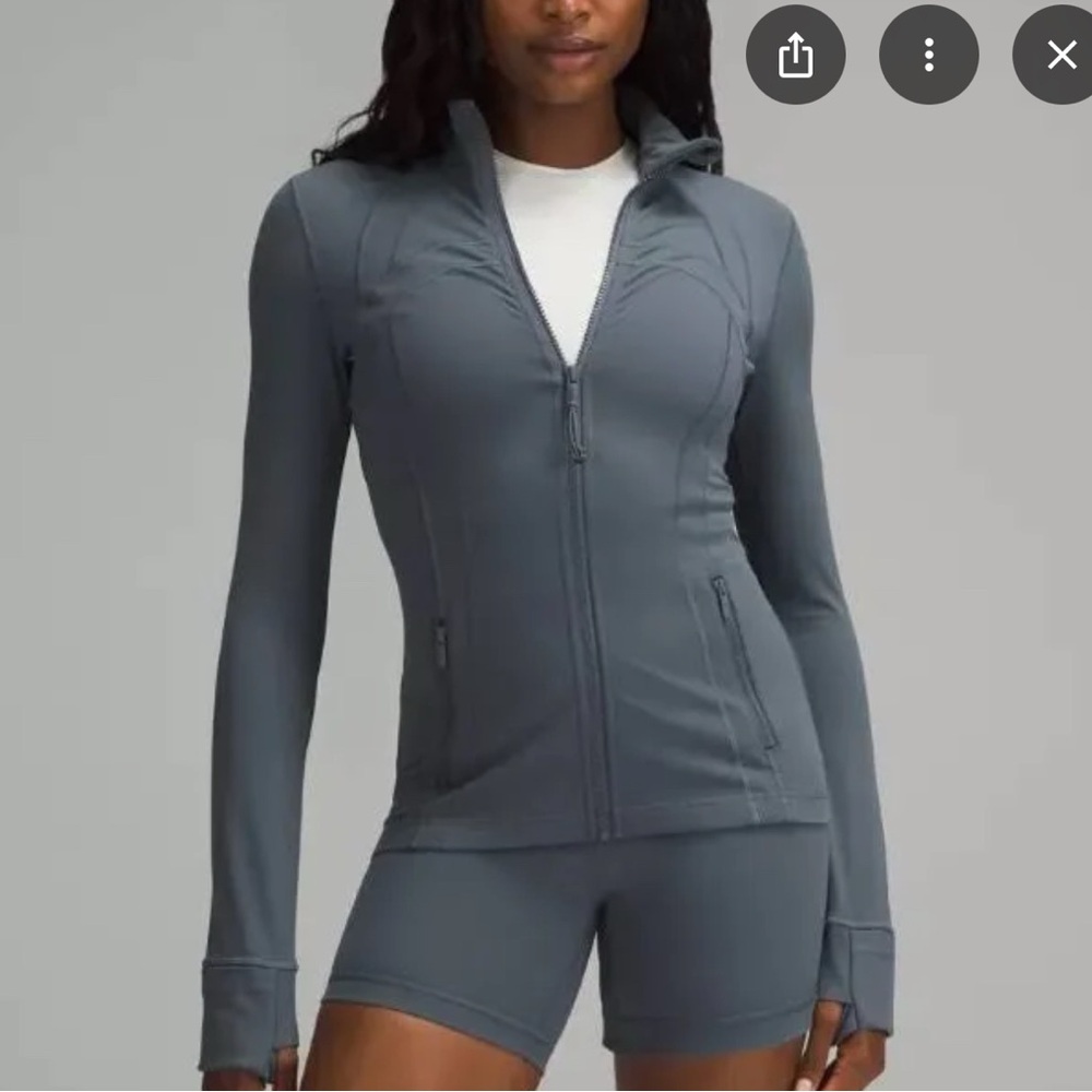 STILL IN PACKAGE NWT RARE AND DISCONTINUED OIL GREY LULULEMON DEFINE JACKET NULU